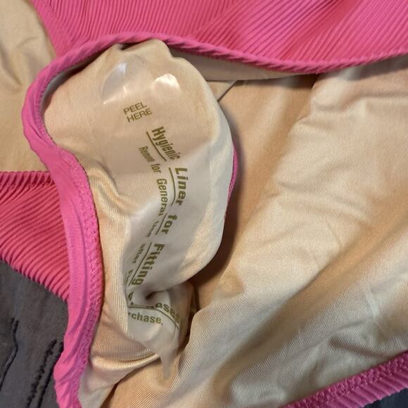 Old Navy Low-Rise Classic Rib-Knit Bikini Swim Bottoms Women’s 4X Pink Trance - Picture 3 of 6